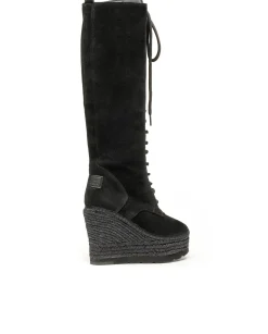 Mujer Vidorreta Outlet|Botas Altas|Bota alta en serraje negro Tilo 7