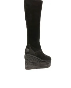 Mujer Vidorreta Outlet|Botas Altas|Bota alta en serraje negro Tilo 5