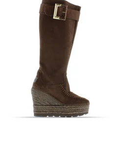 Mujer Vidorreta Outlet|Botas Altas|Bota alta en serraje testa Tilo 7