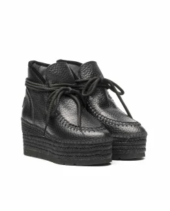Vidorreta Outlet|Bota baja en bost negro Creta