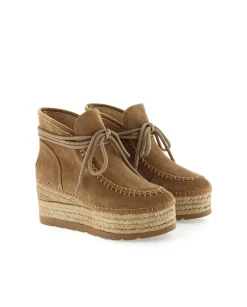 Mujer Vidorreta Botas Bajas|Bota baja en serraje cuero Creta