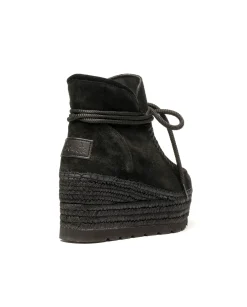 Mujer Vidorreta Botas Bajas|Bota baja en serraje negro Creta