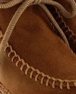 Mujer Vidorreta Botas Bajas|Bota baja serraje cuero oscuro Creta