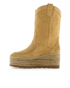 Mujer Vidorreta Botas Cowboy|Bota Cowboy en serraje camel Creta