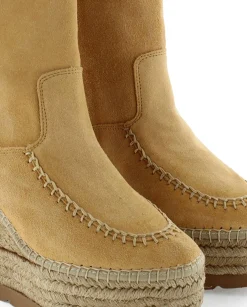 Mujer Vidorreta Botas Cowboy|Bota Cowboy en serraje camel Tilo 7