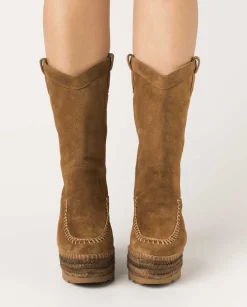 Mujer Vidorreta Botas Cowboy|Bota Cowboy en serraje cuero oscuro Tilo 7