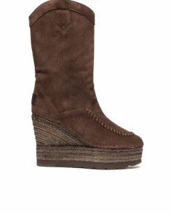 Mujer Vidorreta Botas Cowboy|Bota Cowboy en serraje testa Tilo 7