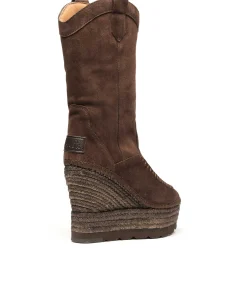 Mujer Vidorreta Botas Cowboy|Bota Cowboy en serraje testa Tilo 7