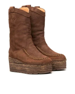 Mujer Vidorreta Botas Cowboy|Bota Cowboy en serraje testa Creta