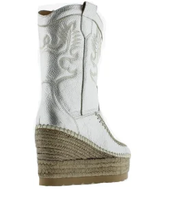 Mujer Vidorreta Botas Cowboy|Bota Cowboy napa metal plata Tilo 5