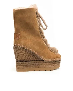 Vidorreta Outlet|Bota de pelo en serraje cuero Tilo 7