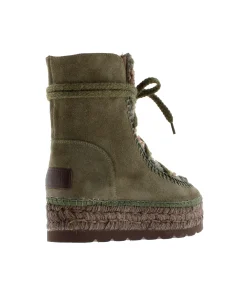 Mujer Vidorreta Botines|Botin borreguito en serraje kaki Merce Doble