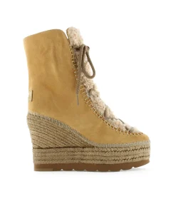 Mujer Vidorreta Botines|Botin borreguito en serraje camel Tilo 7