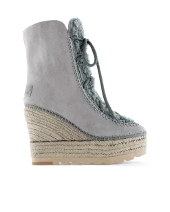 Mujer Vidorreta Botines|Botin borreguito en serraje gris Tilo 7
