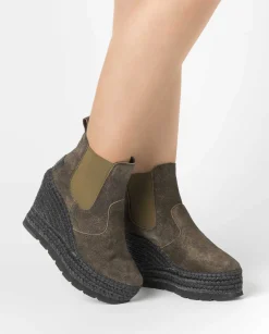 Vidorreta Outlet|Botin Chelsea en cavallo kaki Tilo 7