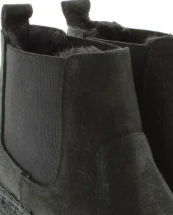 Vidorreta Outlet|Botin Chelsea en nobuk negro Cuba