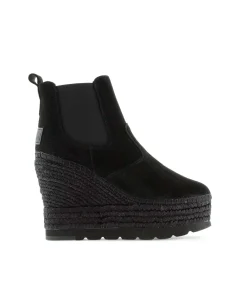 Mujer Vidorreta Botines|Botin Chelsea en serraje negro Tilo 7