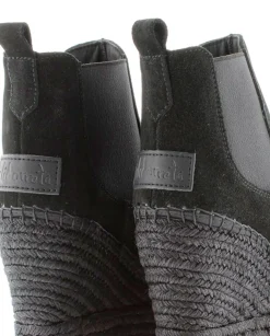 Mujer Vidorreta Botines|Botin Chelsea en serraje negro Tilo 7