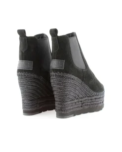 Mujer Vidorreta Botines|Botin Chelsea en serraje negro Tilo 7