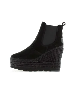 Mujer Vidorreta Botines|Botin Chelsea en serraje negro Tilo 7