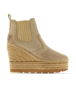 Mujer Vidorreta Botines|Botin Chelsea en serraje arena Tilo 7