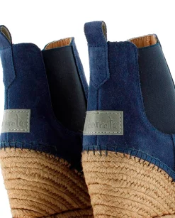 Mujer Vidorreta Botines|Botin Chelsea en serraje marino Tilo 7