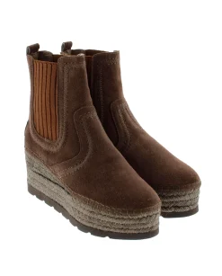 Mujer Vidorreta Botines|Botin Chelsea en serraje testa Creta