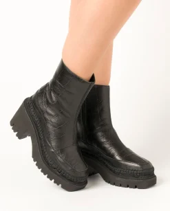 Vidorreta Outlet|Botin en Cocco Koda negro Panteta