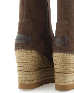 Mujer Vidorreta Botines|Botin en serraje chocolate Tilo 5