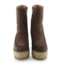 Mujer Vidorreta Botines|Botin en serraje chocolate Tilo 5