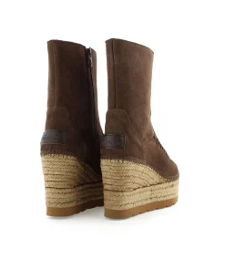 Mujer Vidorreta Botines|Botin en serraje chocolate Tilo 5