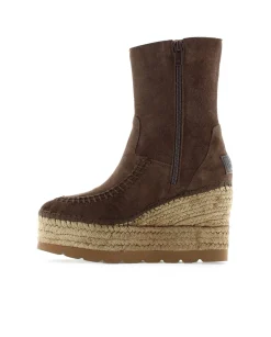 Mujer Vidorreta Botines|Botin en serraje chocolate Tilo 5