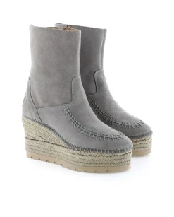 Mujer Vidorreta Botines|Botin en serraje gris Tilo 5