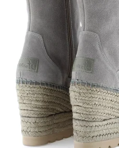 Mujer Vidorreta Botines|Botin en serraje gris Tilo 5