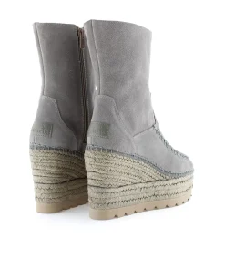 Mujer Vidorreta Botines|Botin en serraje gris Tilo 5