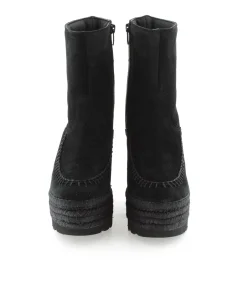 Mujer Vidorreta Botines|Botin en serraje negro Tilo 5