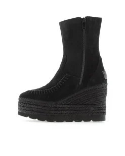 Mujer Vidorreta Botines|Botin en serraje negro Tilo 5