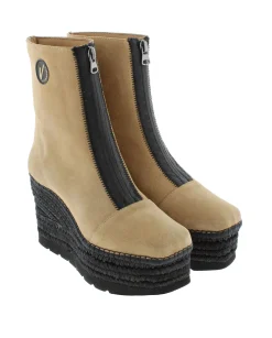 Vidorreta Outlet|Botin en serraje nude Cuba