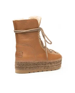 Mujer Vidorreta Botines|Botin plataforma en bost camel Merce Doble