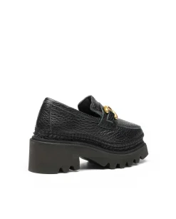 Vidorreta Outlet|Mocasin en Cocco negro León