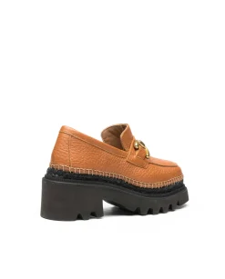 Vidorreta Outlet|Mocasín en bost camel León