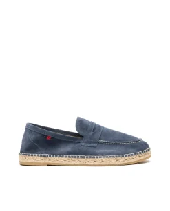 Hombre Vidorreta Outlet|Mocasines|Mocasín serraje marino Borneo