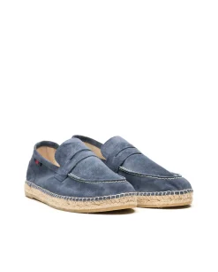 Hombre Vidorreta Outlet|Mocasines|Mocasín serraje marino Borneo