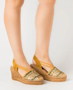 Vidorreta Outlet|Sandalia kermesio mostaza