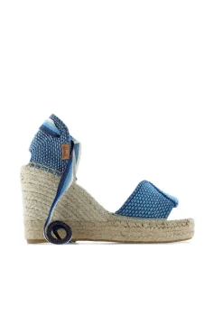 Mujer Vidorreta Sandalias Cuña|Sandalia pala rayon jeans Matisse