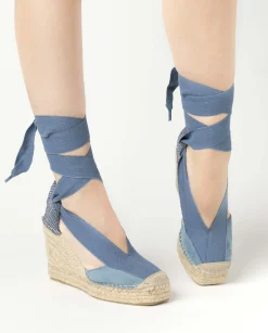 Vidorreta Outlet|Sandalia serraje jeans Matisse