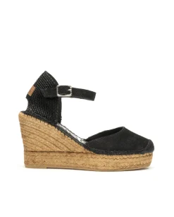 Vidorreta Outlet|Sandalia serraje negro Tilo 7
