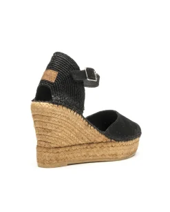 Vidorreta Outlet|Sandalia serraje negro Tilo 7