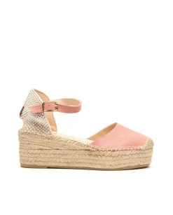 Vidorreta Outlet|Sandalia serraje salmon Creta