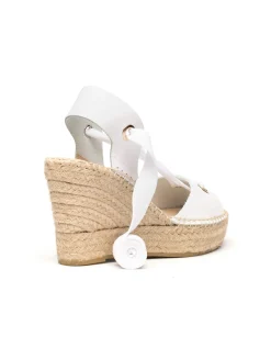 Vidorreta Outlet|Sandalia vaquetta blanco Tilo 7